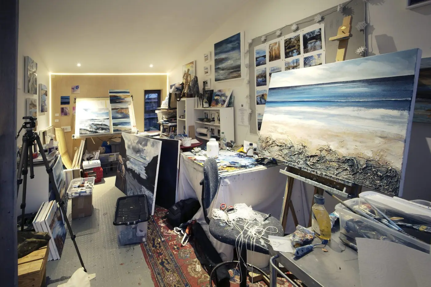 Artist Studio Hampshire Interior